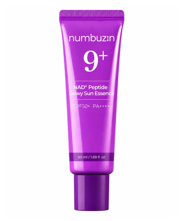 Сонцезахисний крем Numbuzin No.9 NAD+ 9 Peptides Dewy Sun Essence SPF50+ PA++++ 50 мл